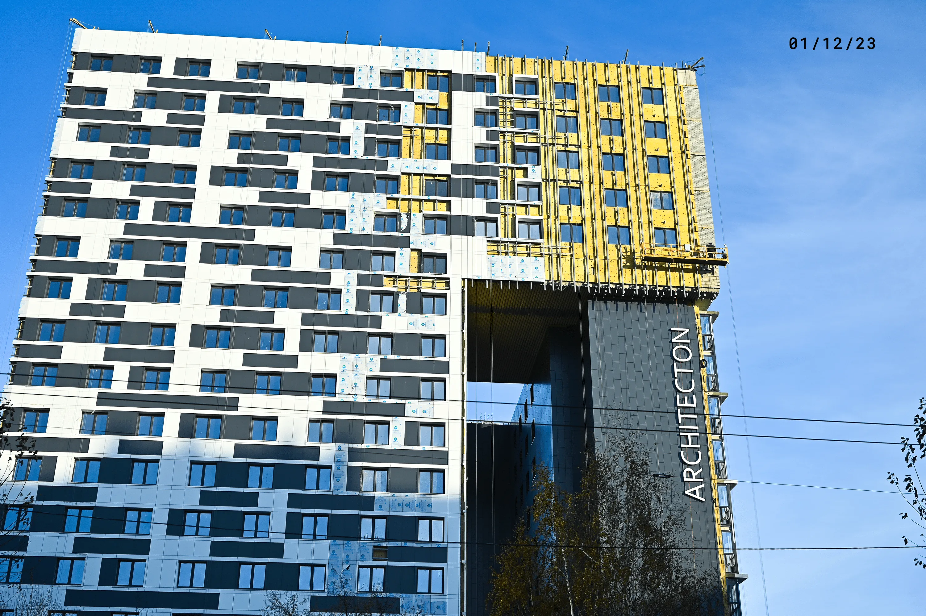 ЖК Архитектон. Декабристов,20 ход строительства