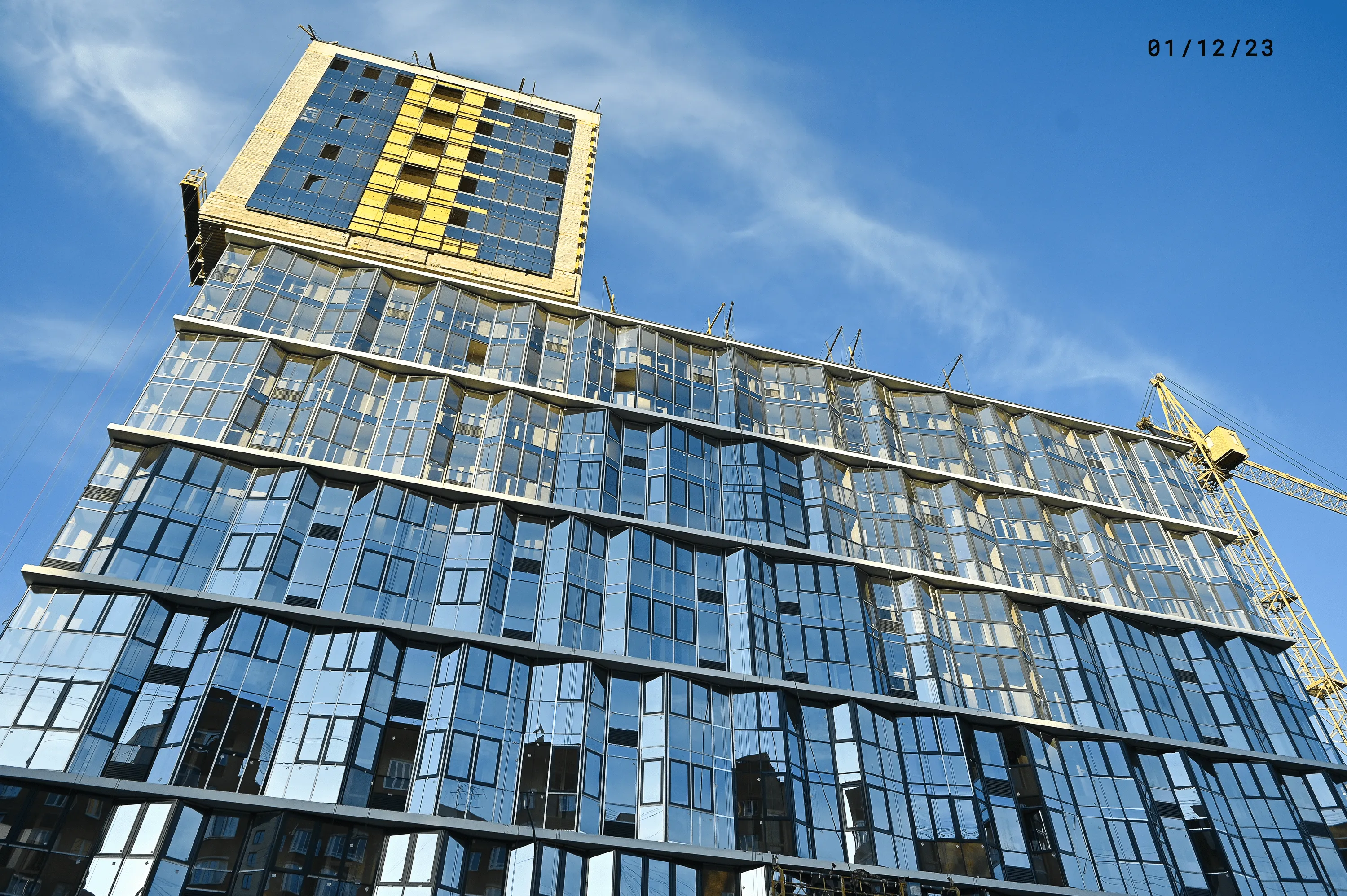 ЖК Архитектон. Декабристов,20 ход строительства