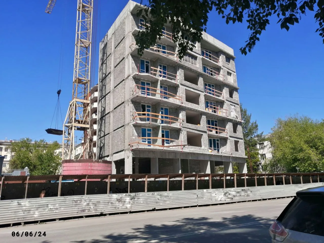 ЖК Архитектон. Декабристов,20 ход строительства