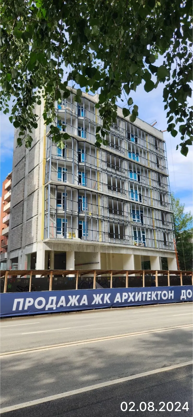 ЖК Архитектон. Декабристов,20 ход строительства