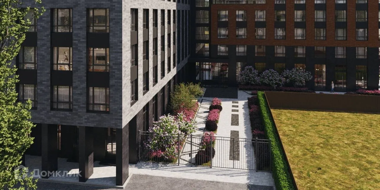 Планировка 1-комнатной квартиры 43.26 м² в ЖК Нобель, г. Рязань — фото 8