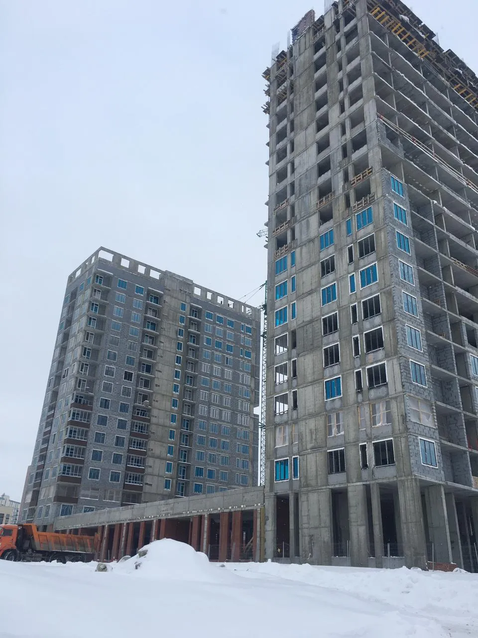 ЖК Пушкин ход строительства