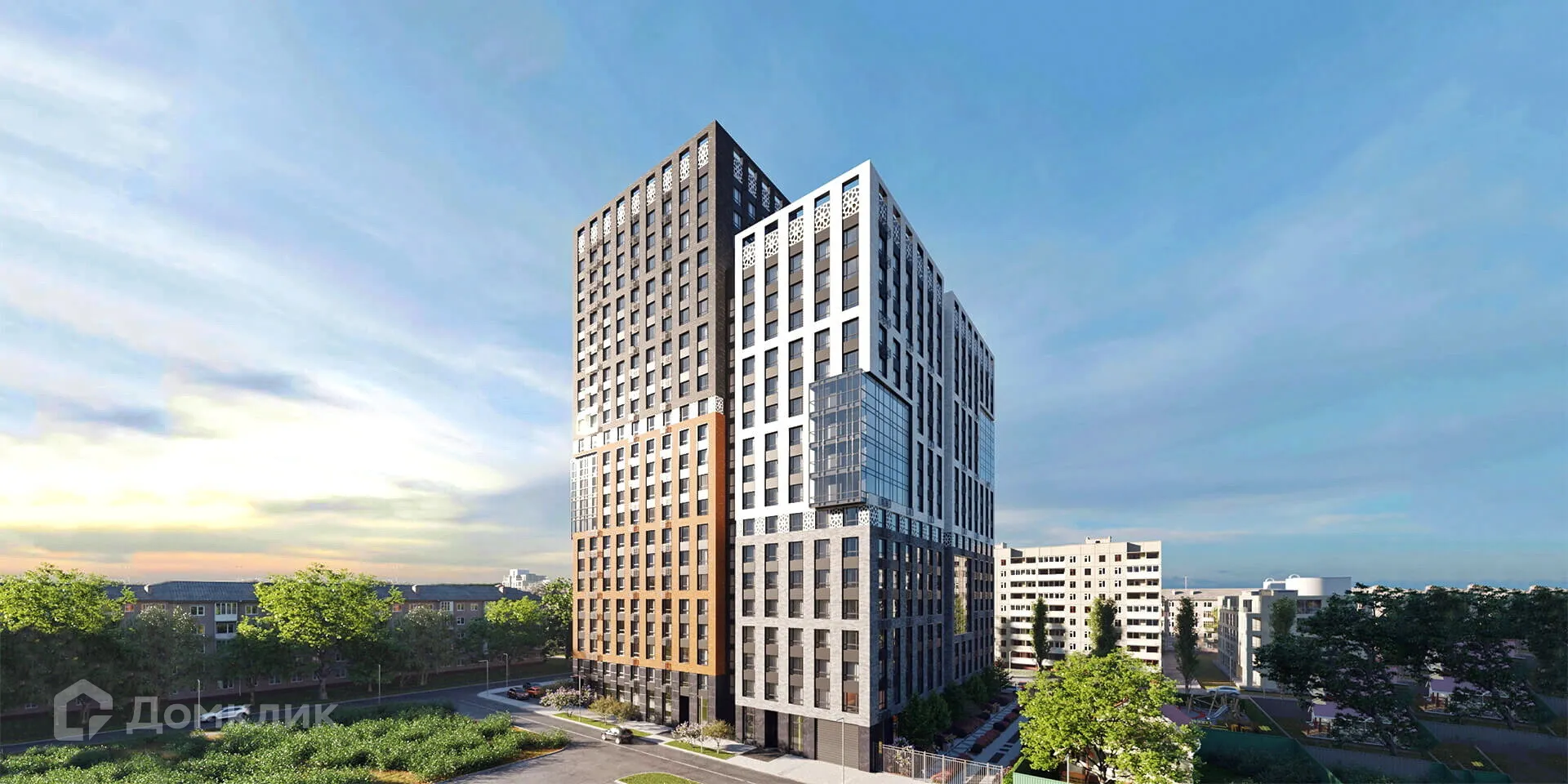 Планировка 3-комнатной квартиры 92.41 м² в ЖК Нобель, г. Рязань — фото 3
