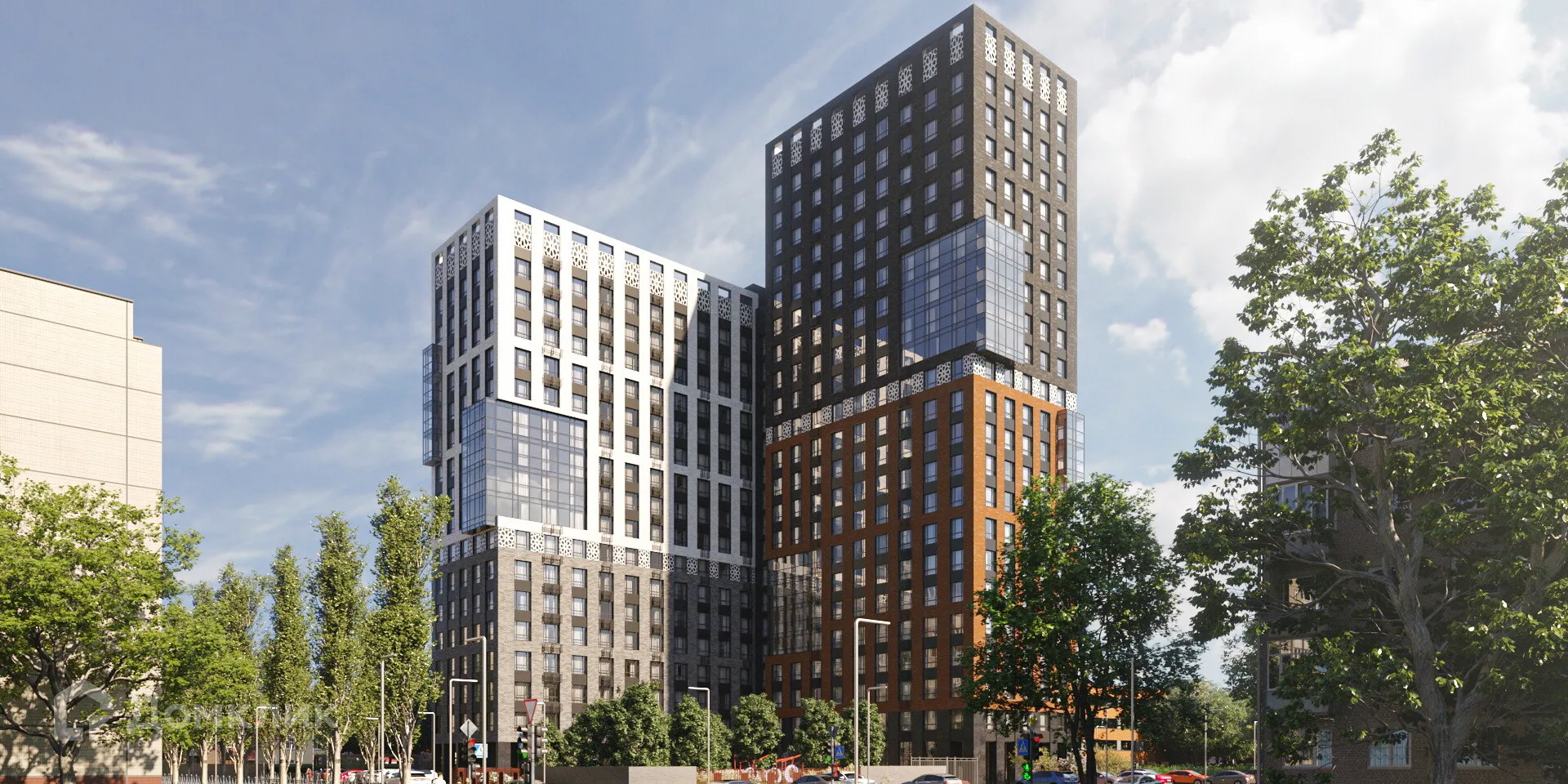 Планировка 3-комнатной квартиры 92.41 м² в ЖК Нобель, г. Рязань — фото 4