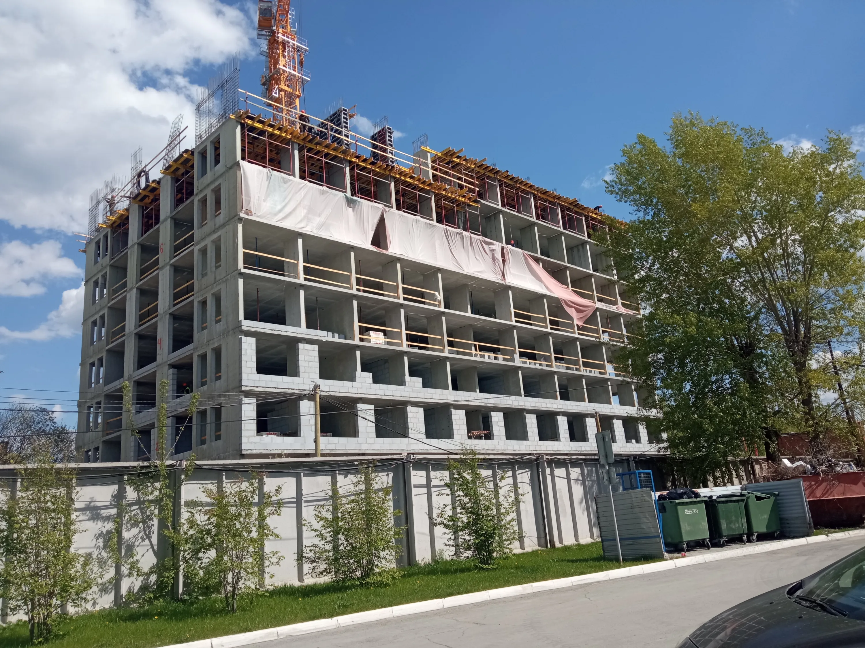 ЖК Премиум Кварталы Маяковка ход строительства