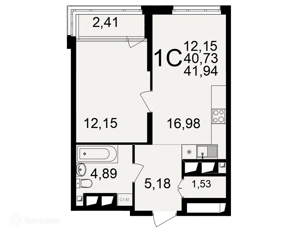 Фото квартиры в ЖК Большая история