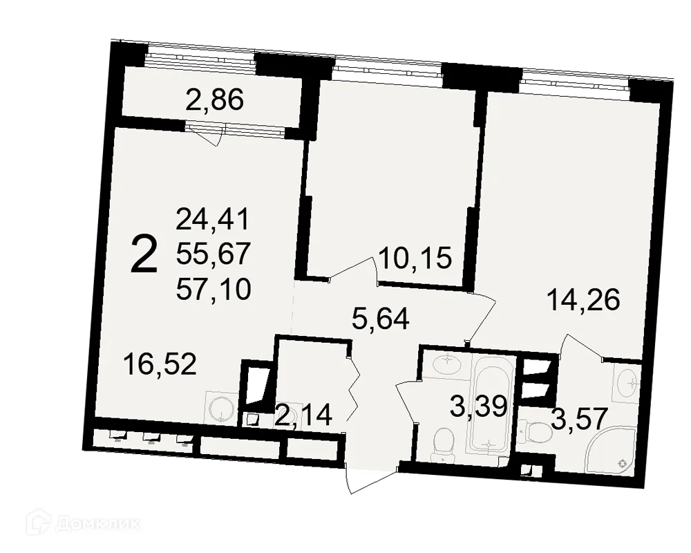 Фото квартиры в ЖК Макроквартал "Свобода"