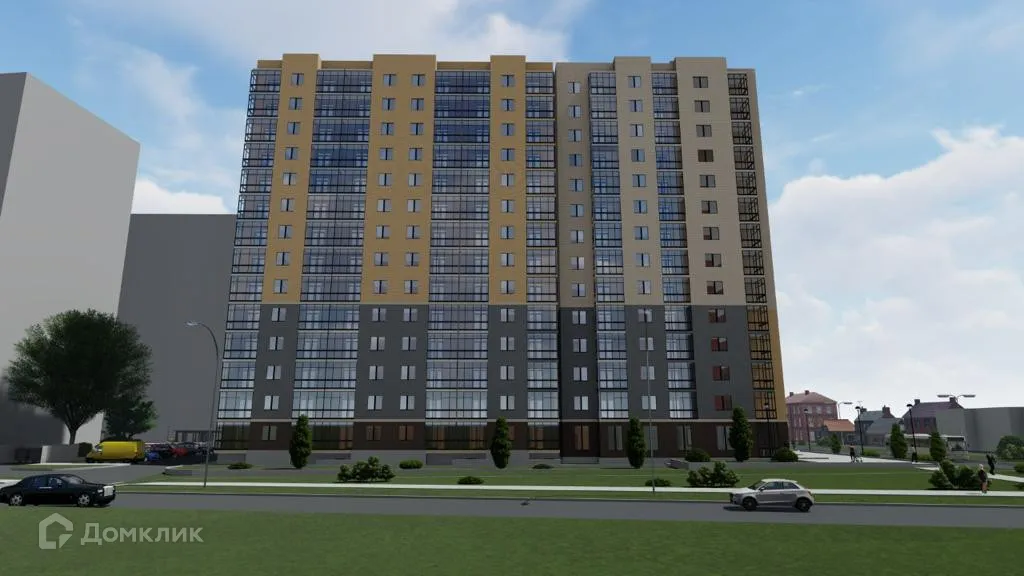 Планировка 2-комнатной квартиры 68.14 м² в ЖК ЖК Чеховский, г. Таганрог — фото 2