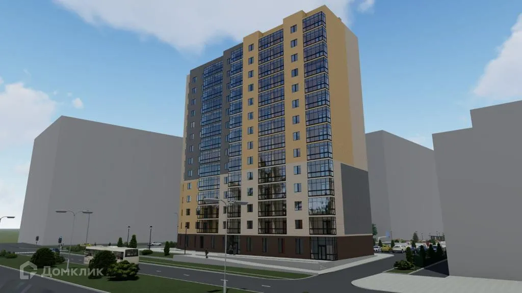 Планировка 2-комнатной квартиры 68.14 м² в ЖК ЖК Чеховский, г. Таганрог — фото 4