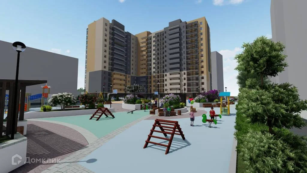 Планировка 2-комнатной квартиры 68.14 м² в ЖК ЖК Чеховский, г. Таганрог — фото 5