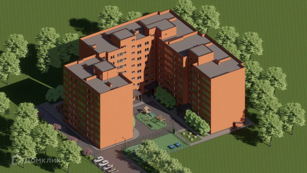 Планировка 2-комнатной квартиры 60.2 м² в ЖК ЖК Северная звезда, г. Таганрог — фото 3