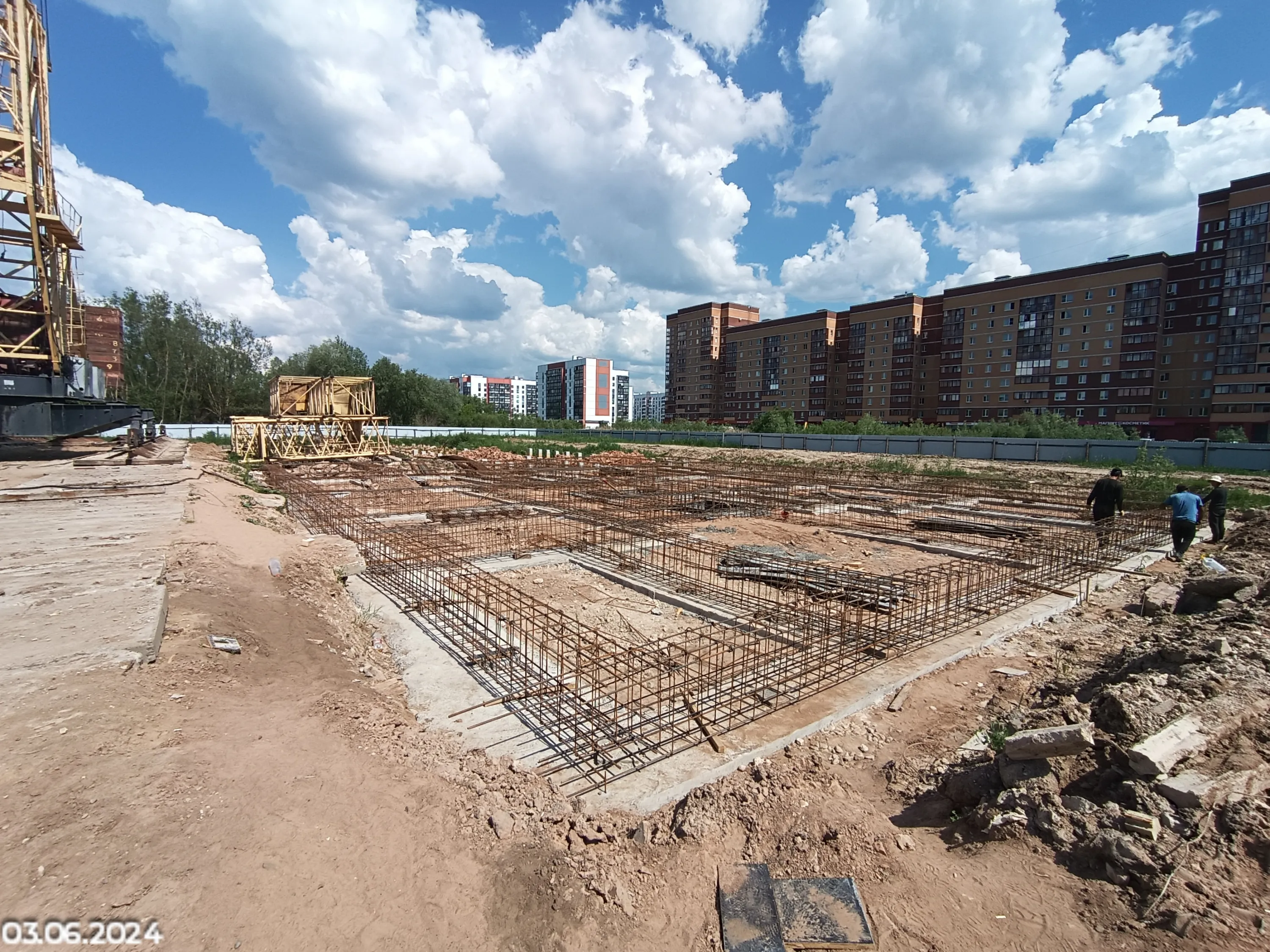 ЖК Инфинити ход строительства