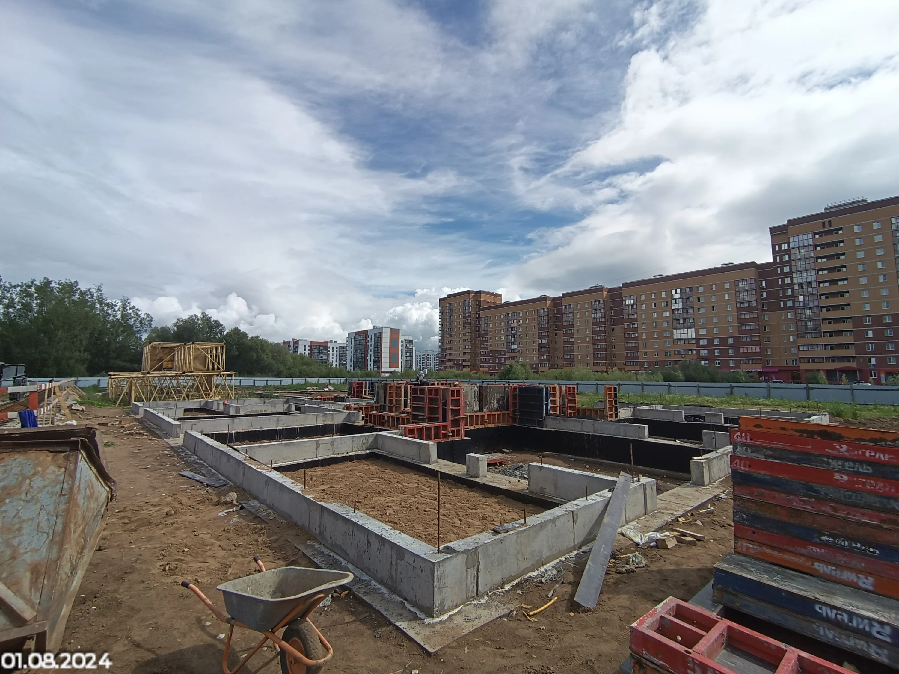 ЖК Инфинити ход строительства