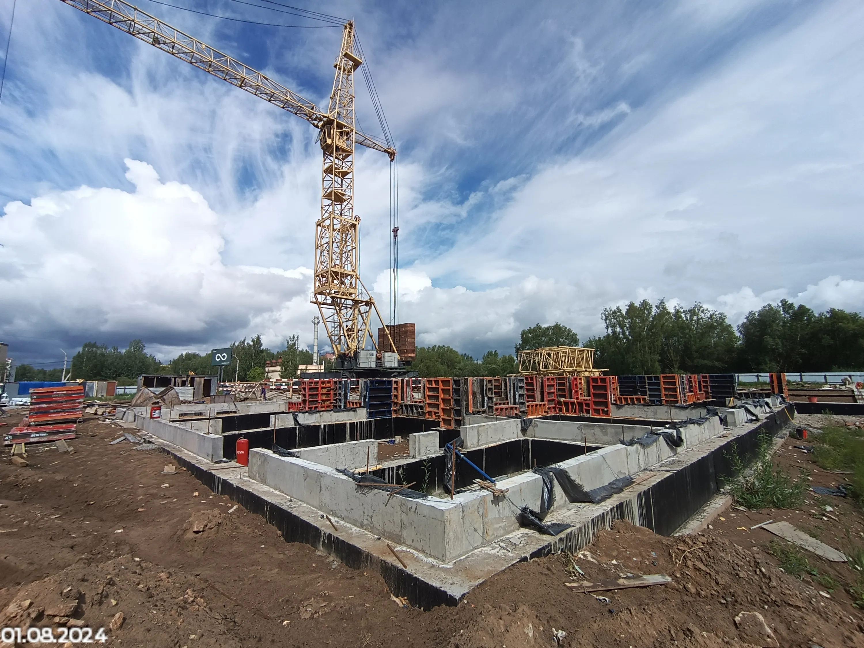 ЖК Инфинити ход строительства