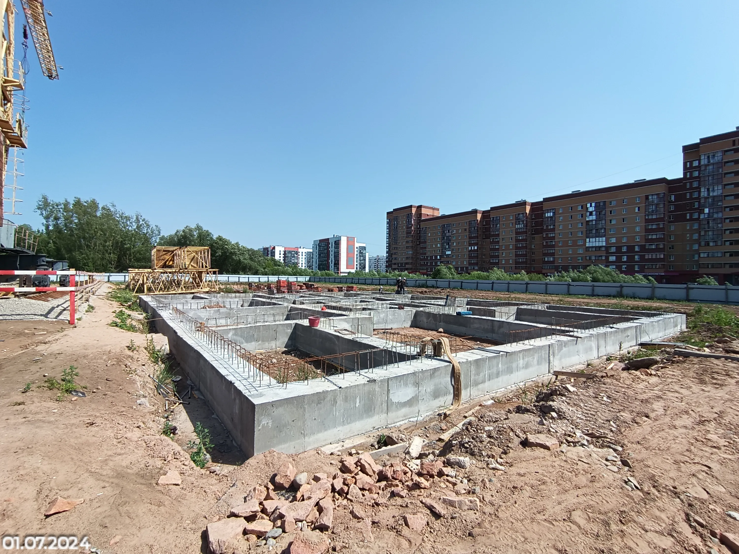 ЖК Инфинити ход строительства