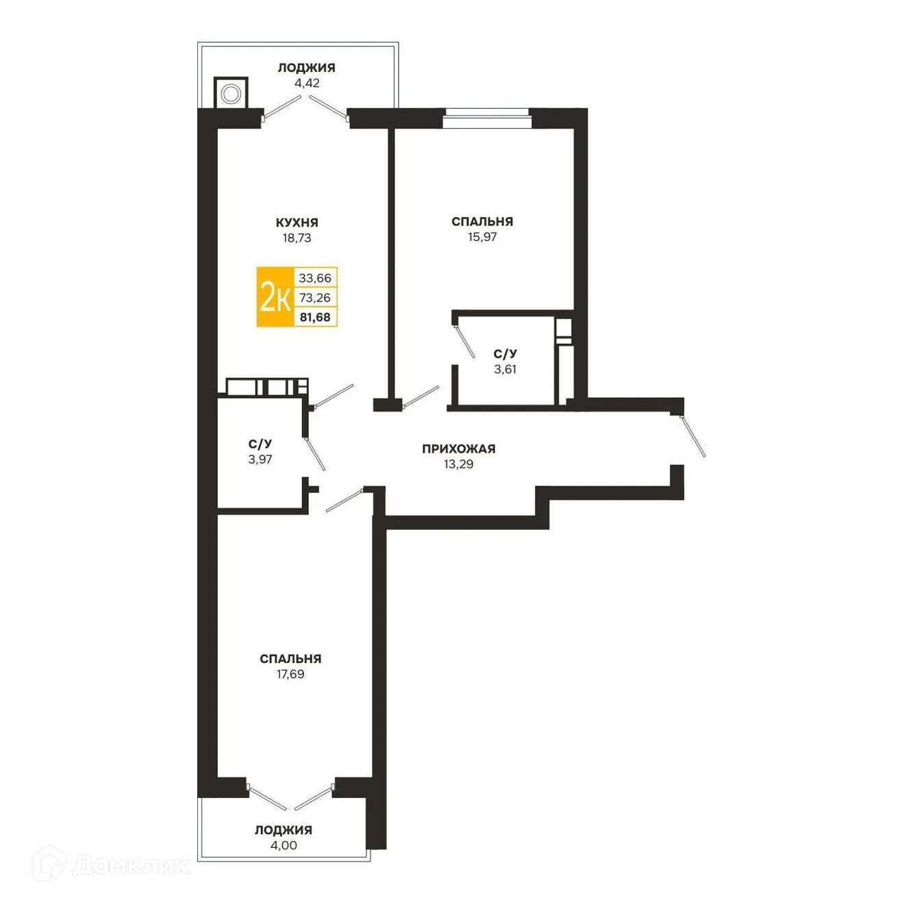 Фото квартиры в ЖК Ривер Парк