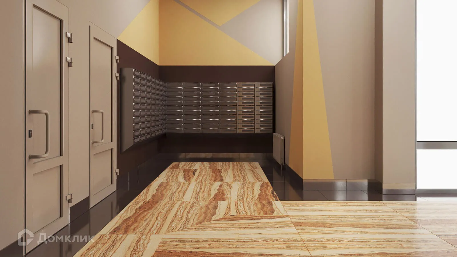 Планировка 3-комнатной квартиры 85.07 м² в ЖК Метропарк, г. Рязань — фото 27