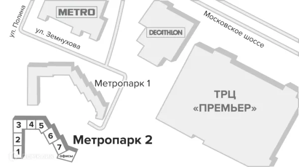 3 комн. в ЖК Метропарк