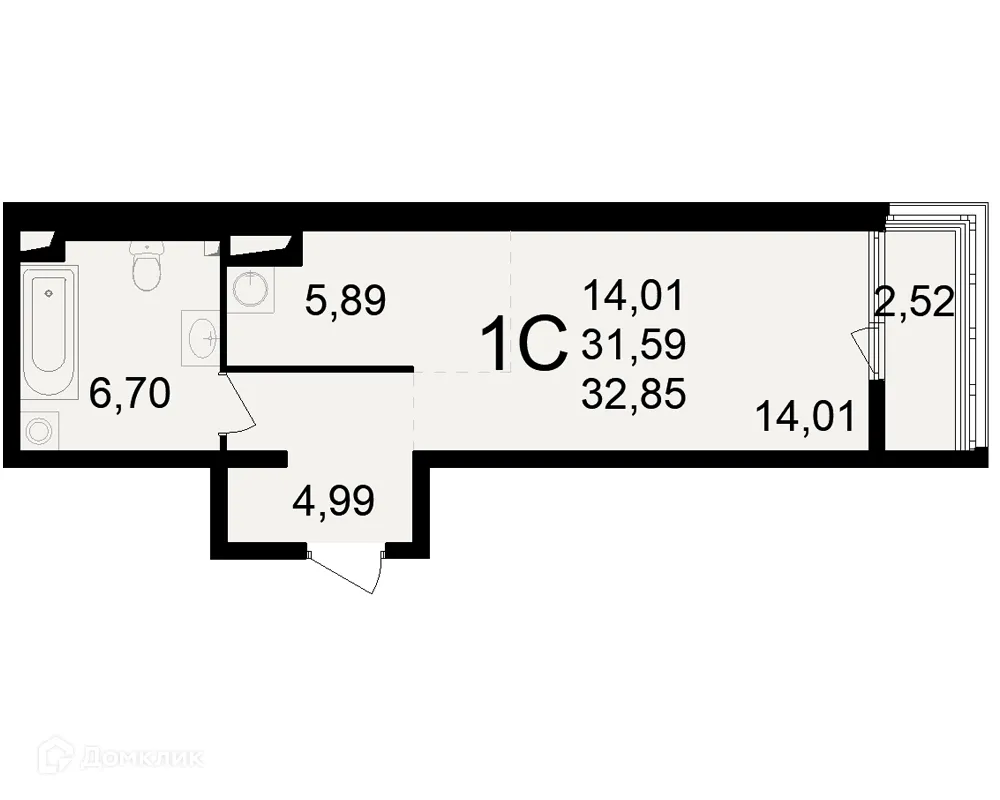 Фото квартиры в ЖК Макроквартал "Свобода"