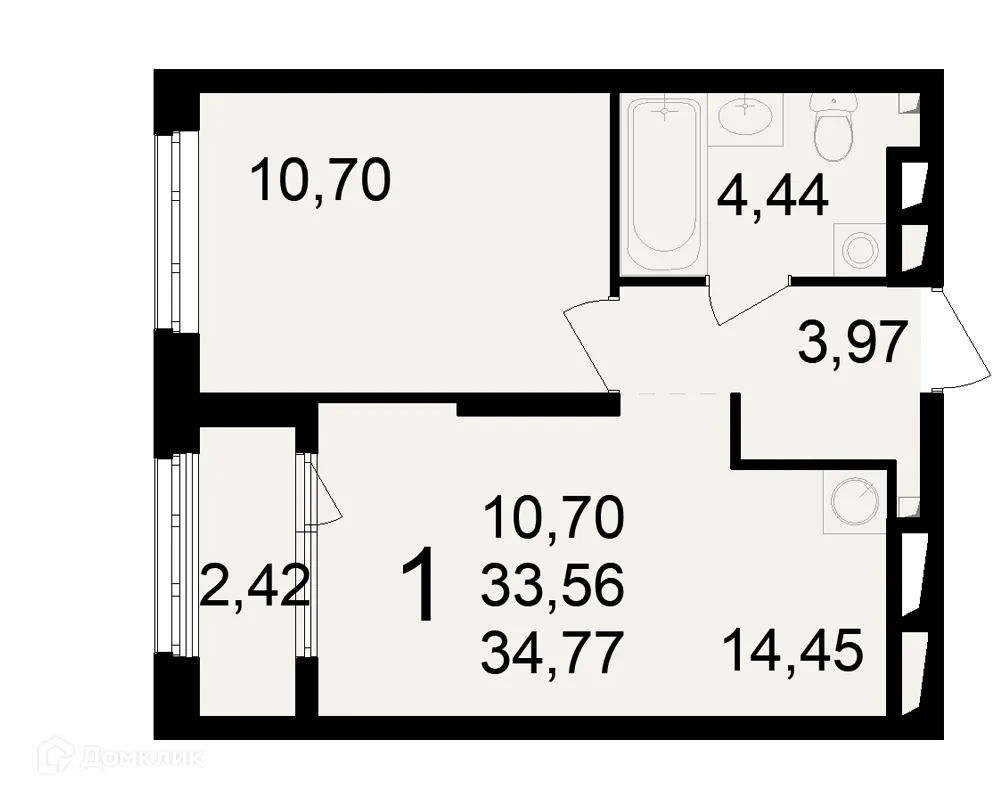 Фото квартиры в ЖК Макроквартал "Свобода"