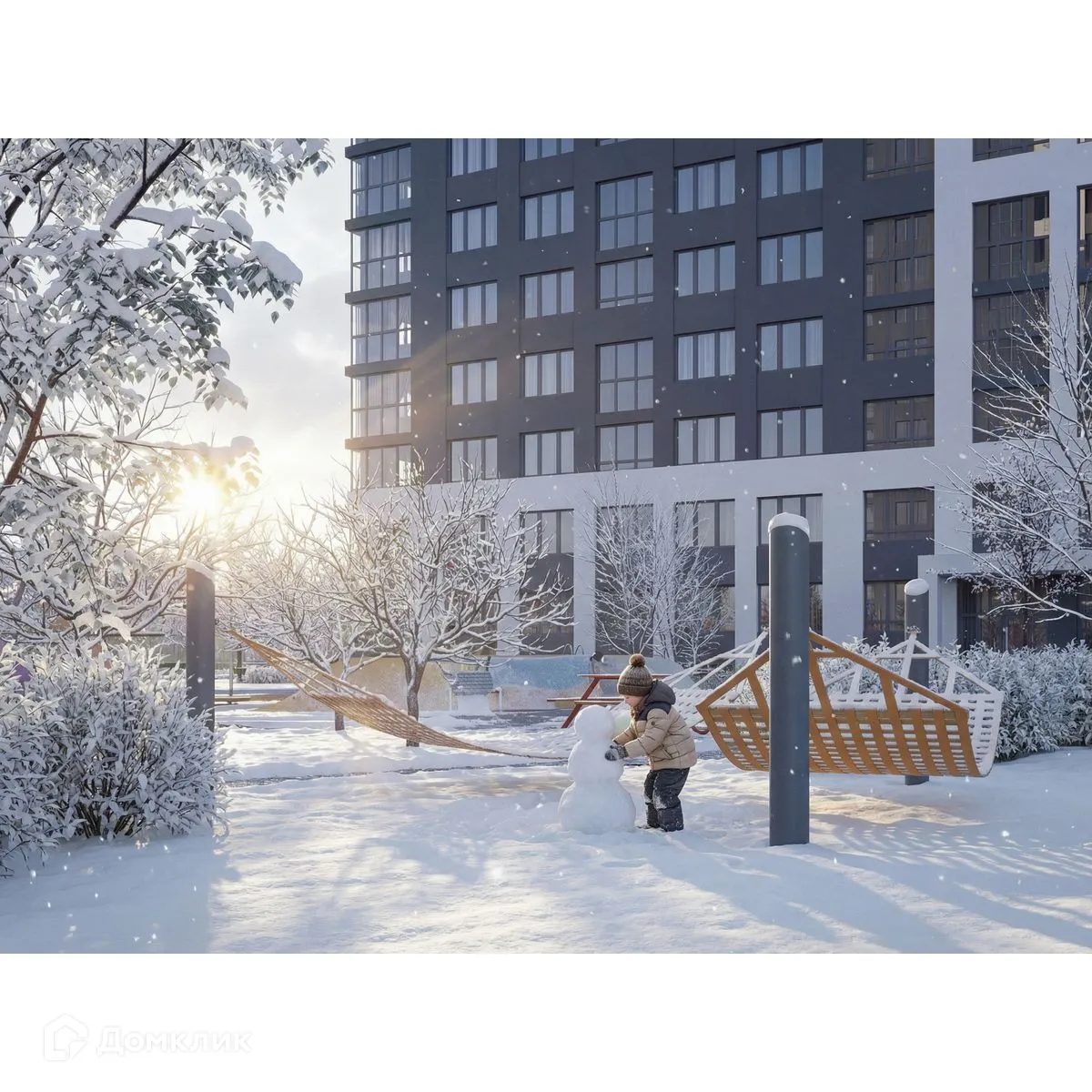 Планировка 2-комнатной квартиры 69.34 м² в ЖК Космос, г. Рязань — фото 6