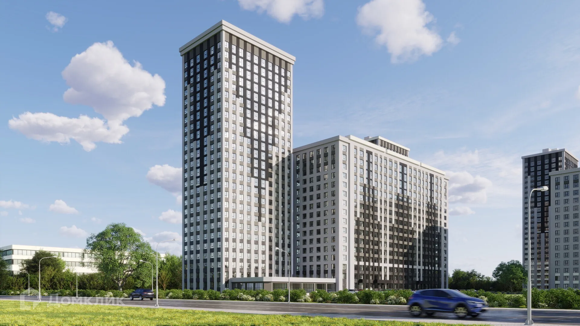 Планировка 1-комнатной квартиры 25.26 м² в ЖК Метропарк 4, г. Рязань — фото 3