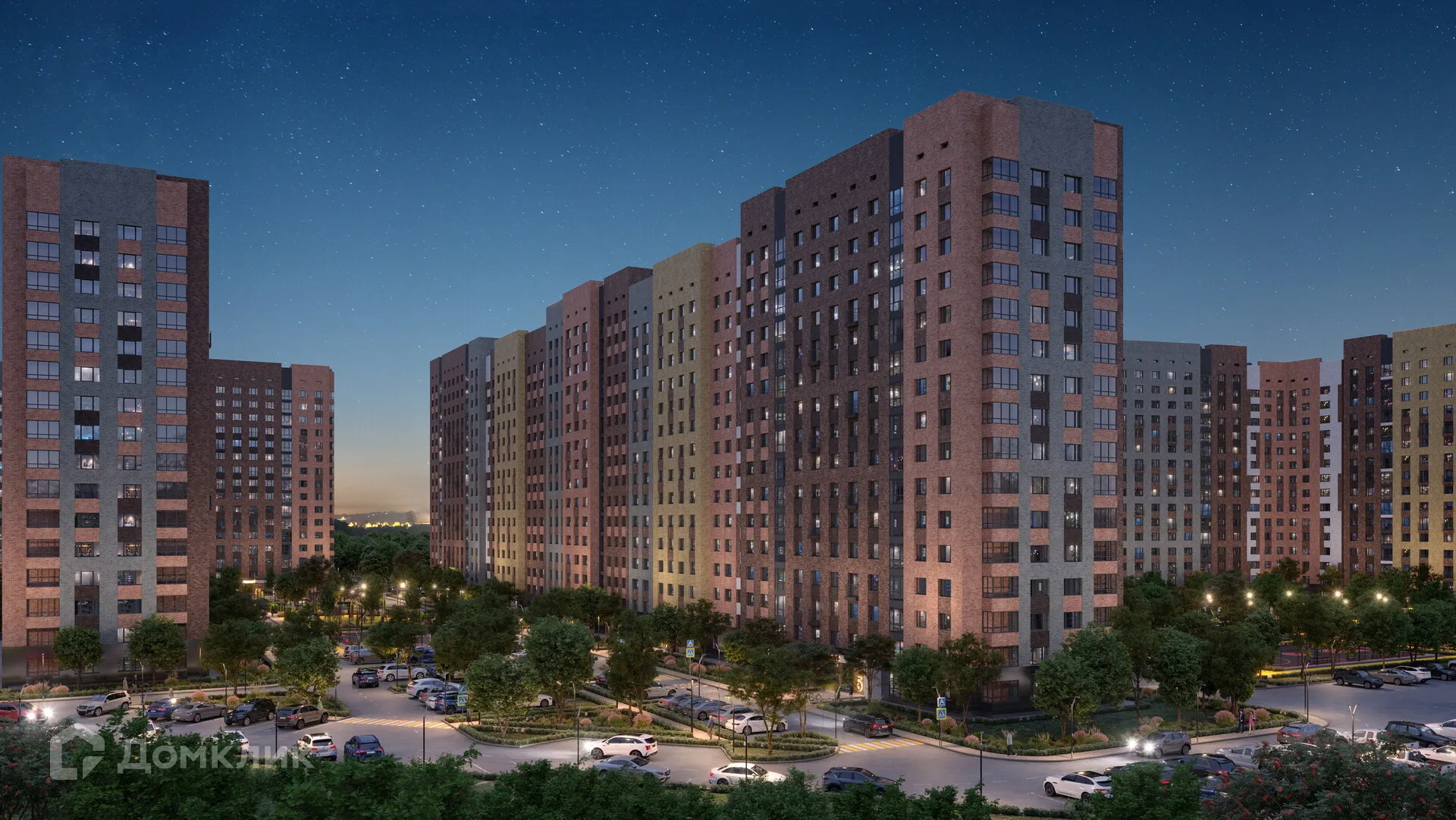 Планировка 3-комнатной квартиры 93.45 м² в ЖК "Бирюзова Парк", г. Рязань — фото 8