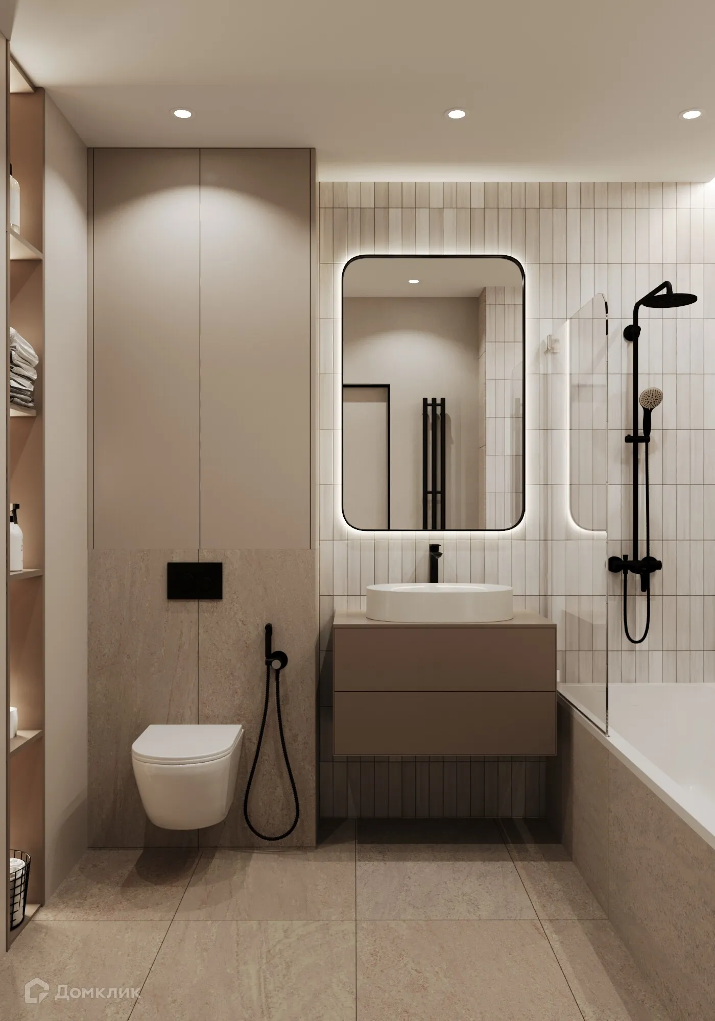 Планировка 2-комнатной квартиры 90.9 м² в ЖК "Голландия", г. Рязань — фото 6