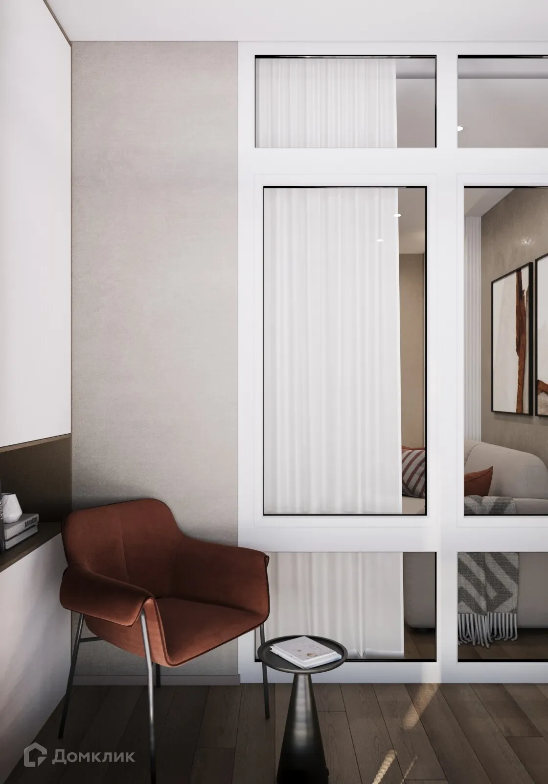 Планировка 2-комнатной квартиры 90.9 м² в ЖК "Голландия", г. Рязань — фото 7