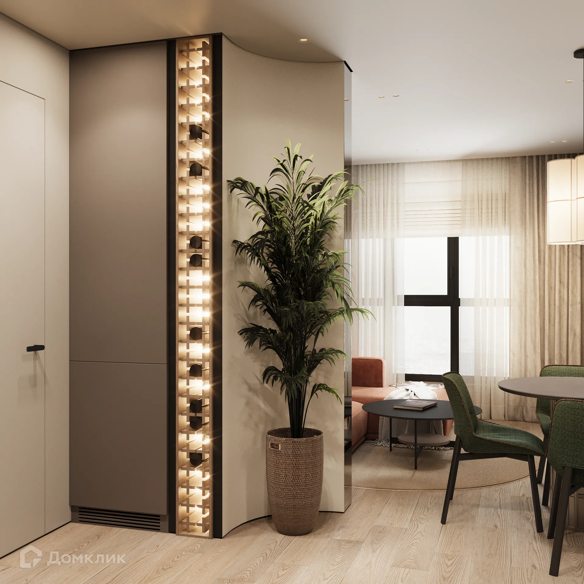 Планировка 2-комнатной квартиры 64.65 м² в ЖК "Голландия", г. Рязань — фото 40