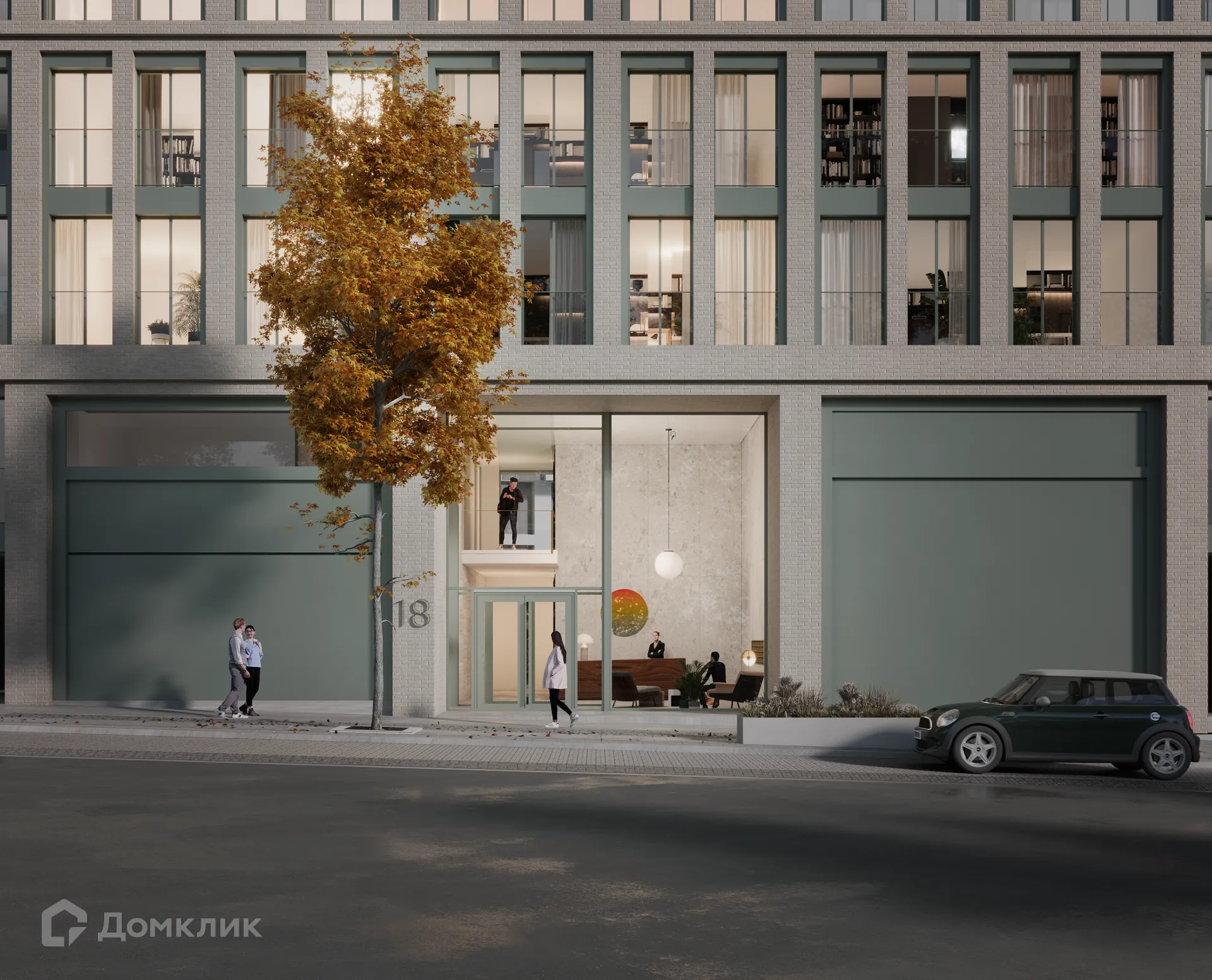 Планировка 2-комнатной квартиры 79.41 м² в ЖК Арт-кварталы, г. Рязань — фото 11