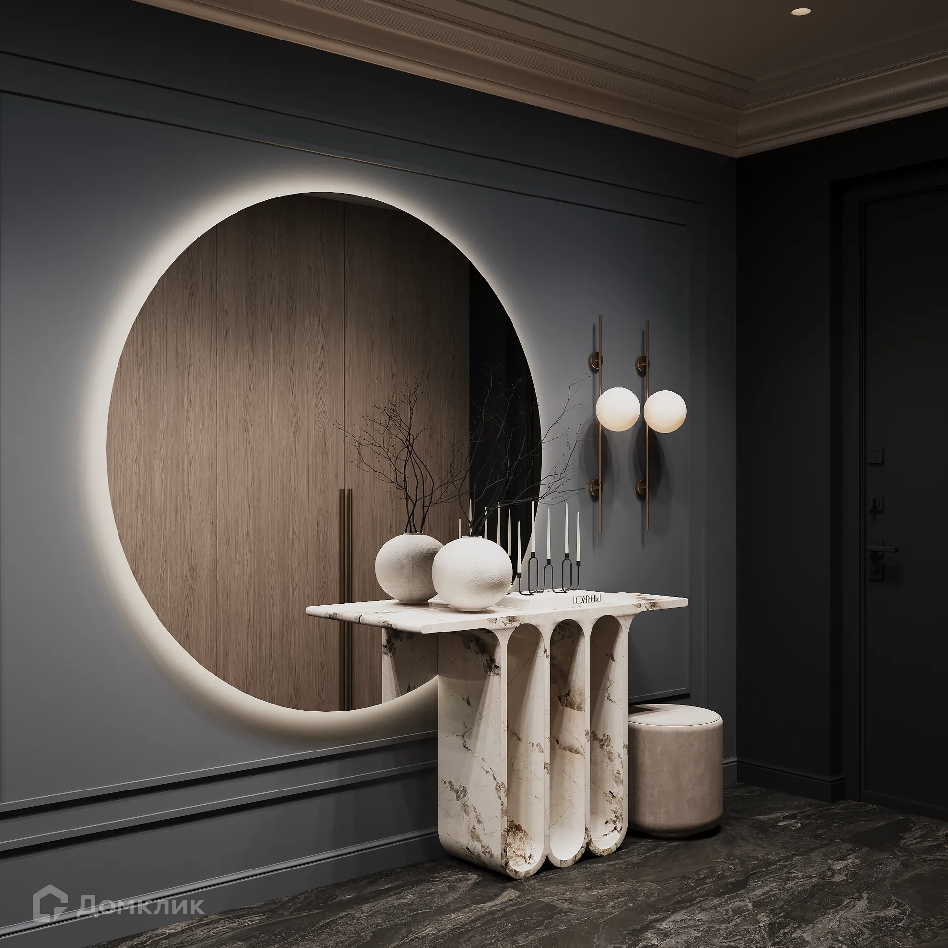 Планировка 3-комнатной квартиры 130.85 м² в ЖК Арт-кварталы, г. Рязань — фото 19