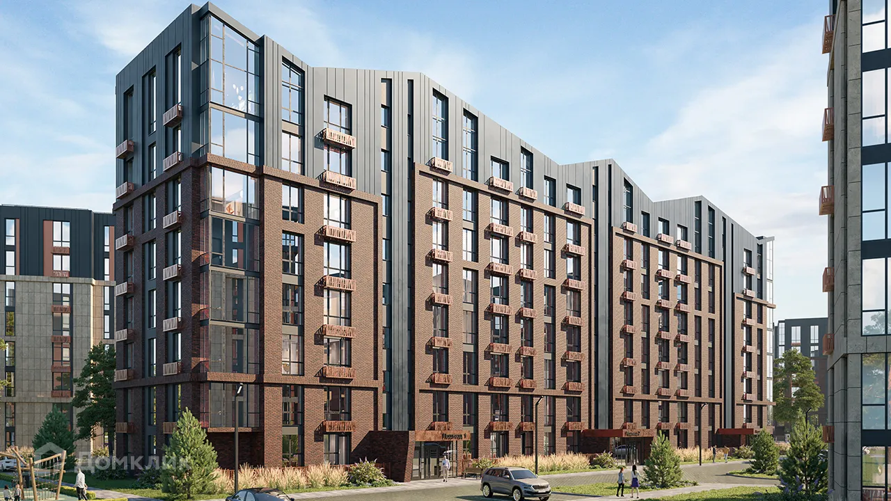 Планировка 3-комнатной квартиры 93.3 м² в ЖК Окская стрелка, г. Рязань — фото 51