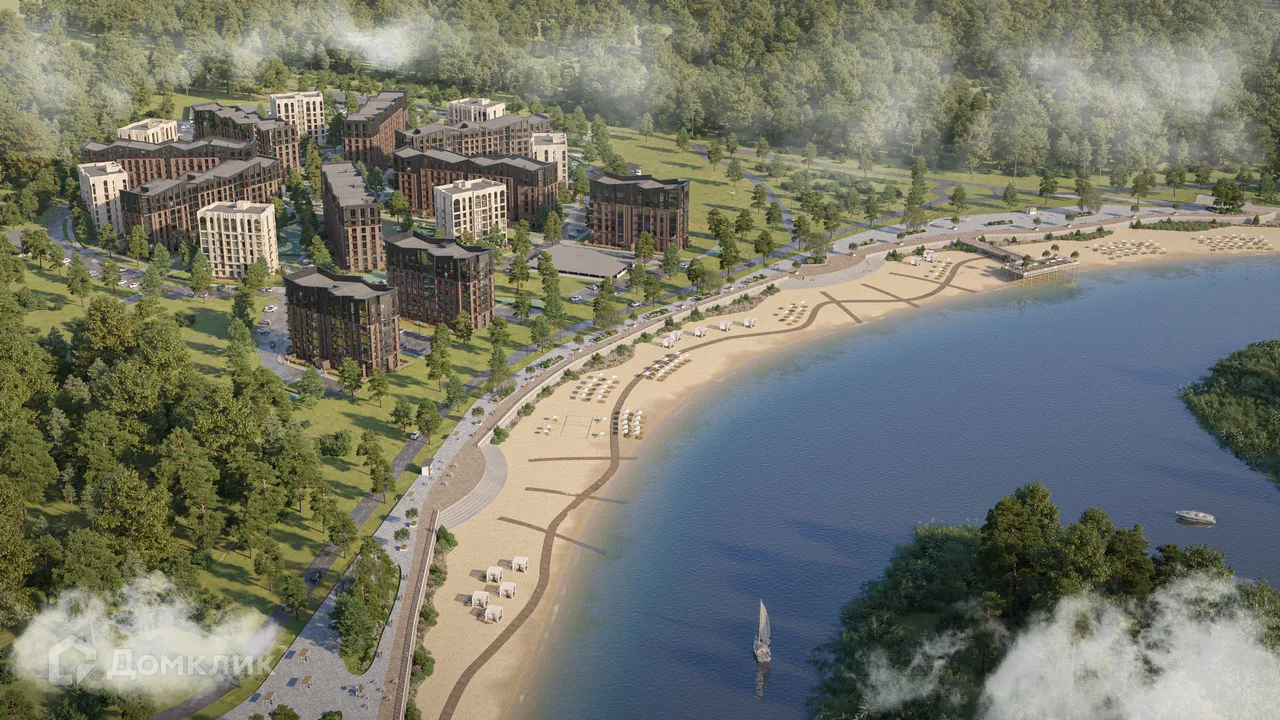 Планировка 3-комнатной квартиры 90.5 м² в ЖК Окская стрелка, г. Рязань — фото 49