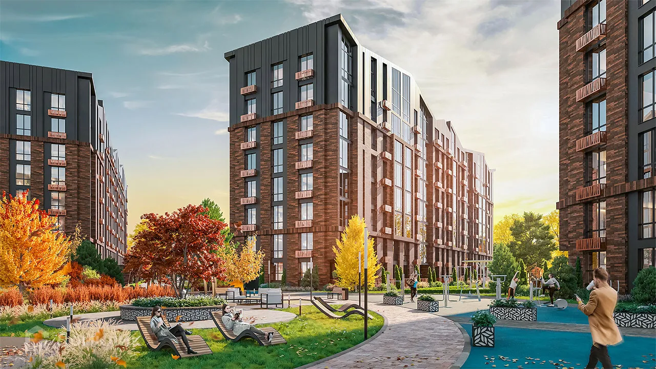 Планировка 3-комнатной квартиры 124 м² в ЖК Окская стрелка, г. Рязань — фото 48