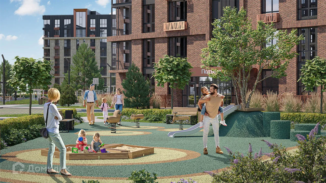 Планировка 3-комнатной квартиры 124 м² в ЖК Окская стрелка, г. Рязань — фото 50