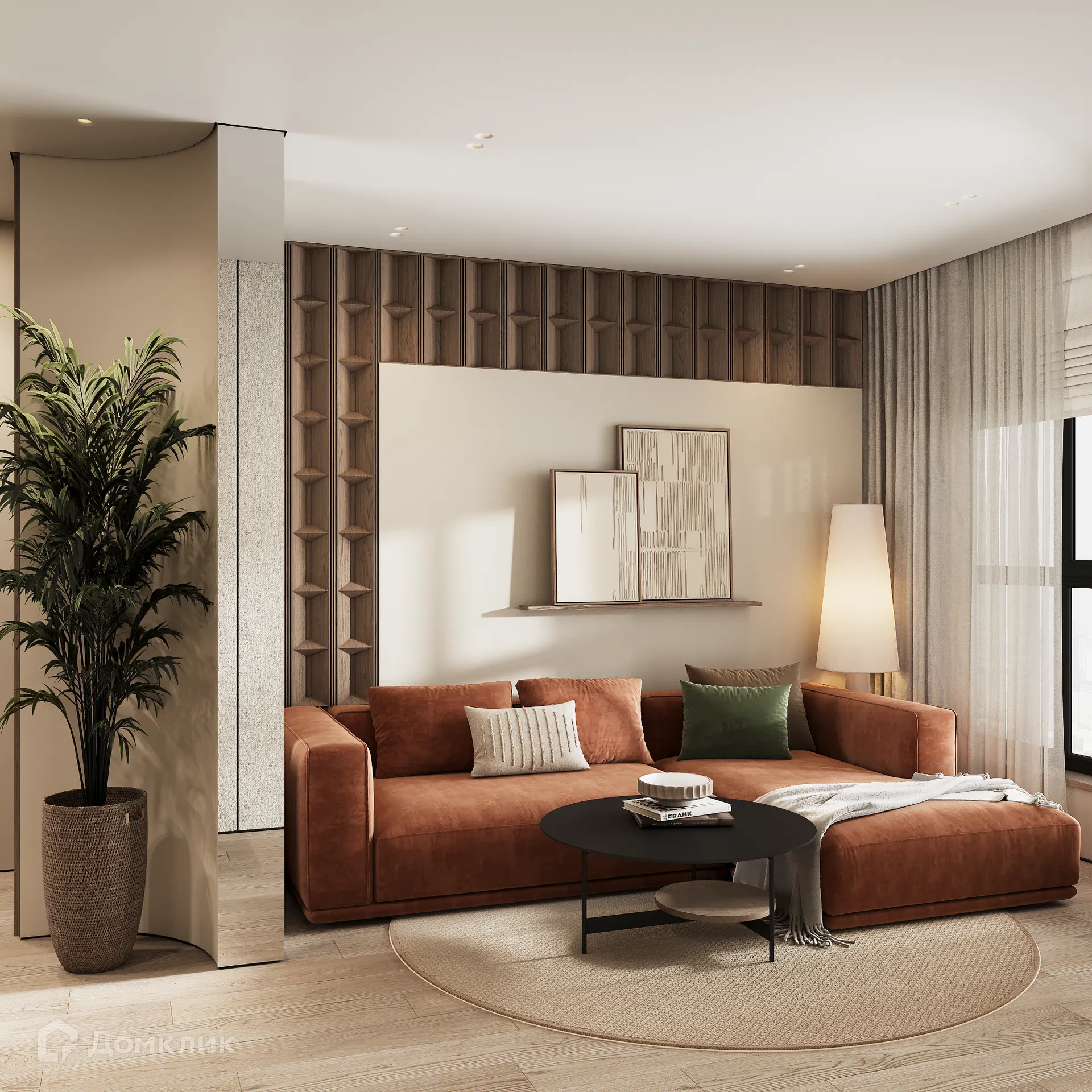 Планировка 2-комнатной квартиры 63.9 м² в ЖК "Голландия", г. Рязань — фото 21