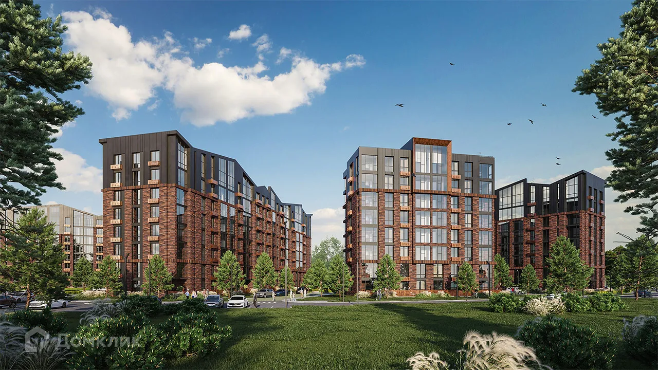 Планировка 2-комнатной квартиры 71 м² в ЖК Окская стрелка, г. Рязань — фото 40