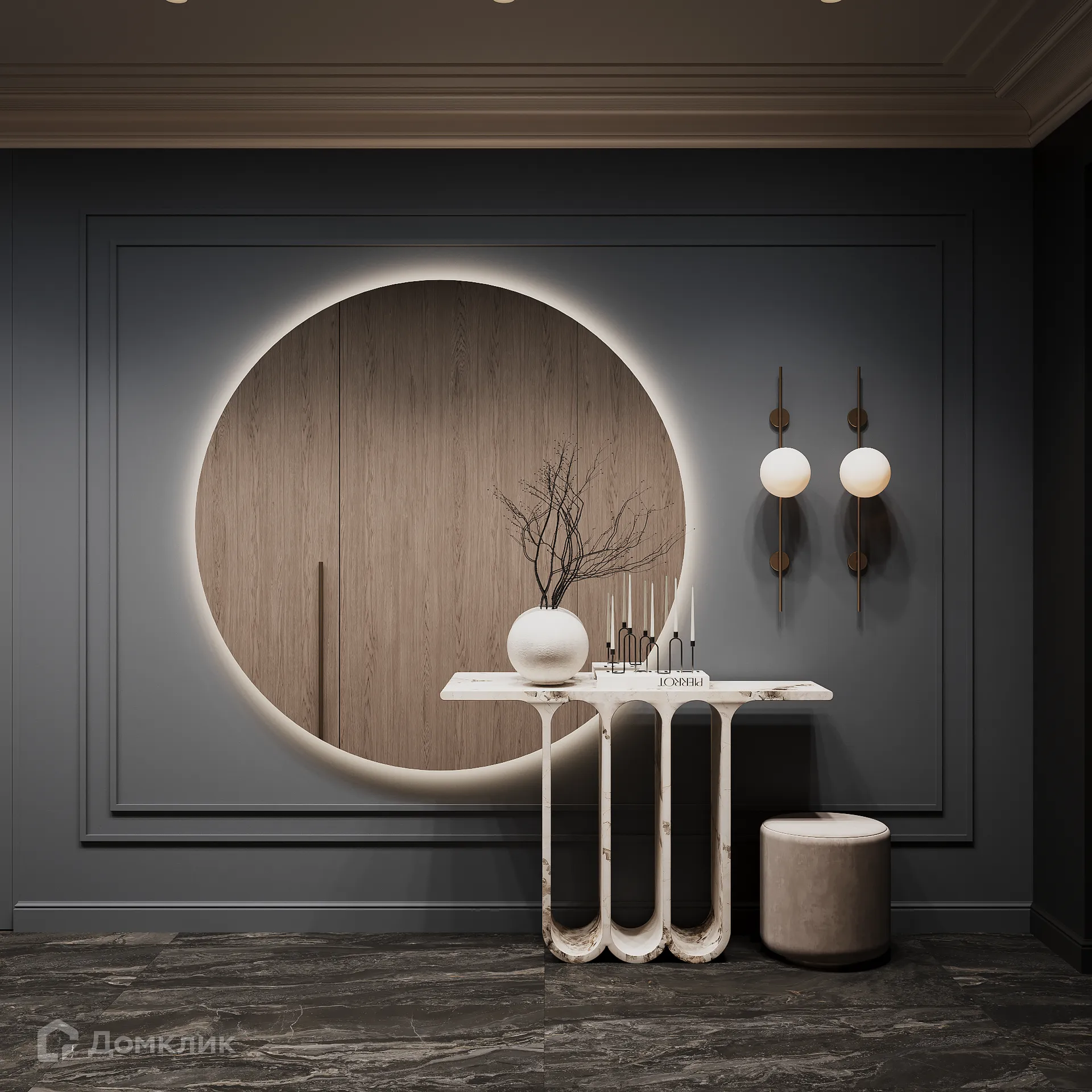 Планировка 3-комнатной квартиры 116.89 м² в ЖК Арт-кварталы, г. Рязань — фото 5