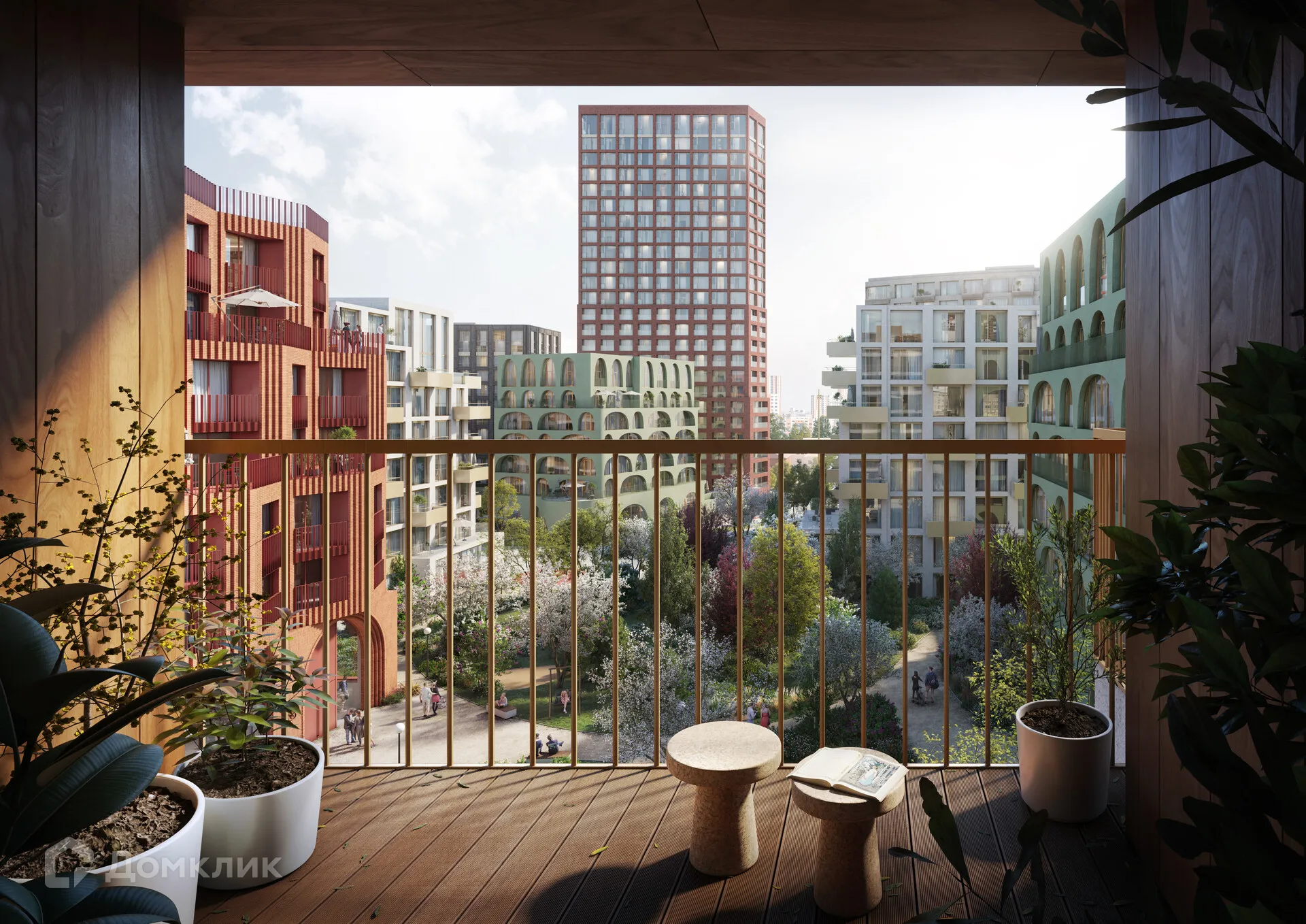 Планировка 1-комнатной квартиры 54.71 м² в ЖК Арт-кварталы, г. Рязань — фото 5