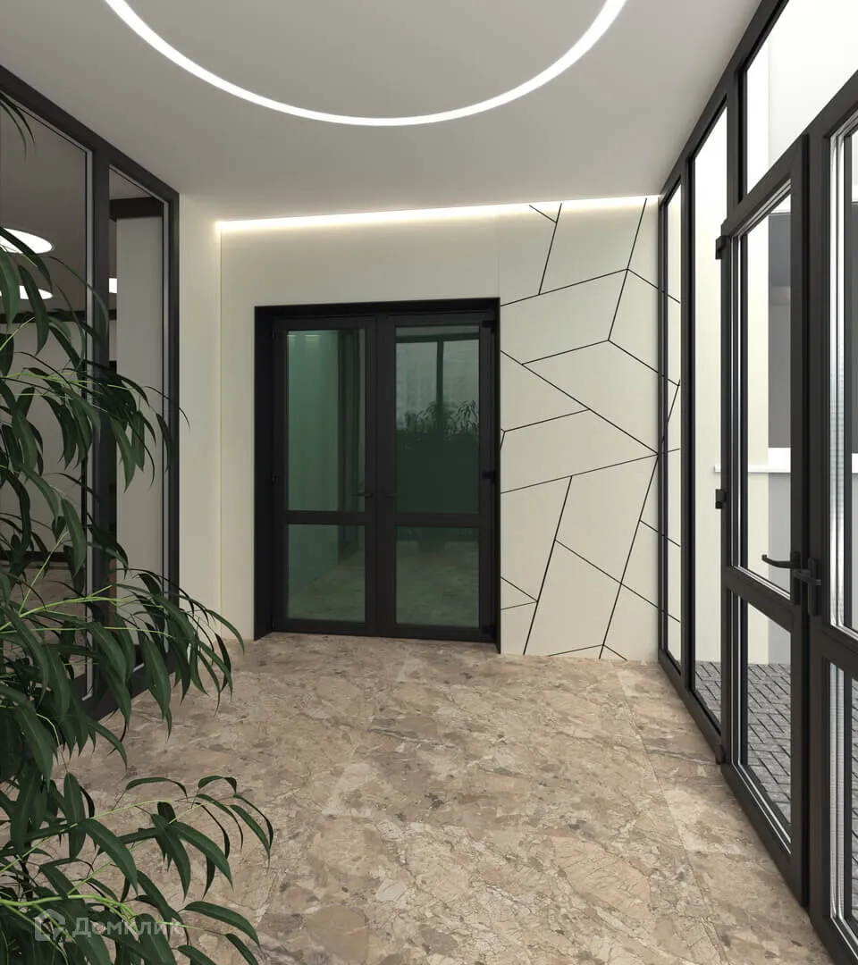 Планировка 2-комнатной квартиры 53.16 м² в ЖК "Академик", г. Рязань — фото 10