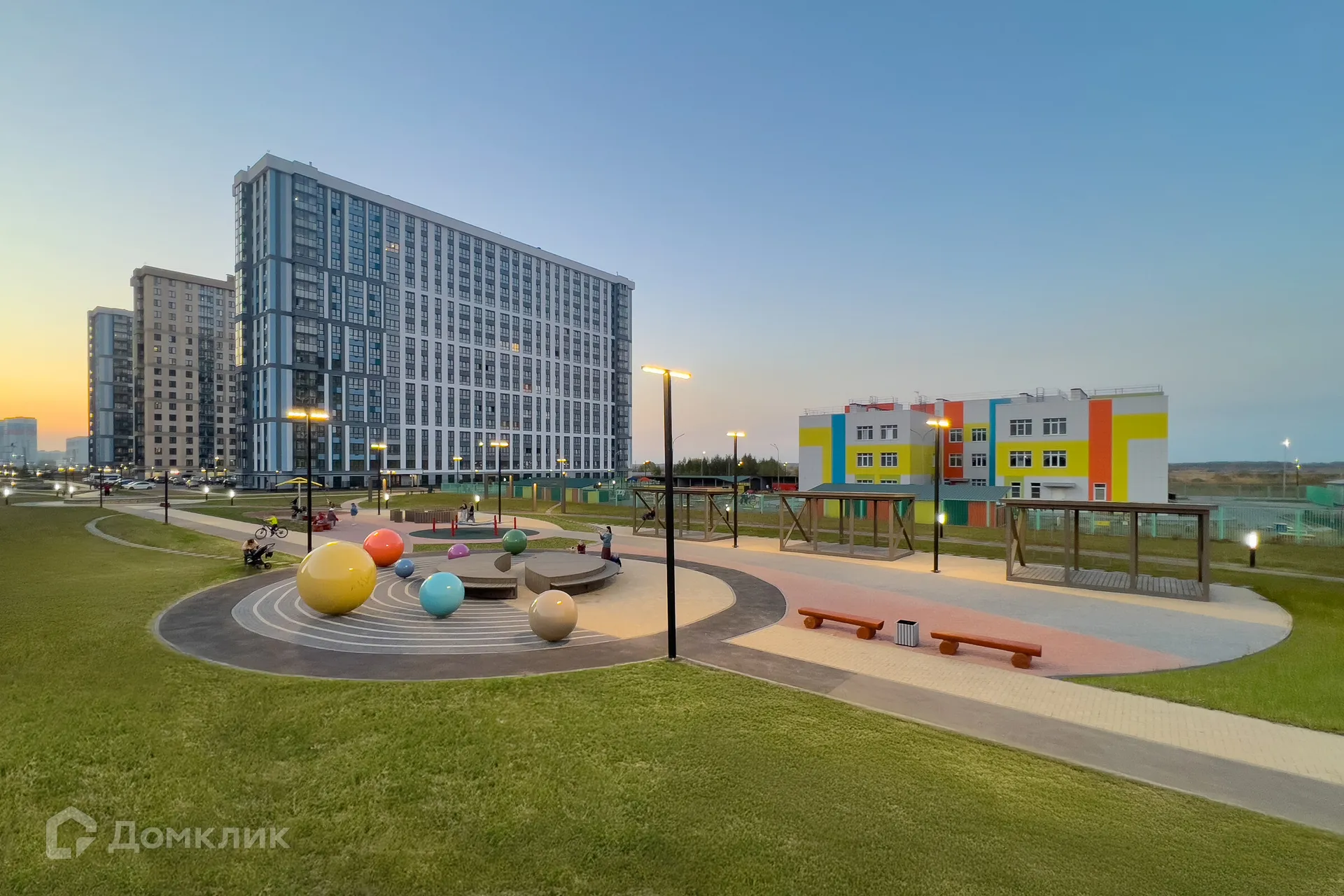 Планировка 3-комнатной квартиры 101.51 м² в ЖК Бульвар оптимистов, г. Дядьково — фото 8