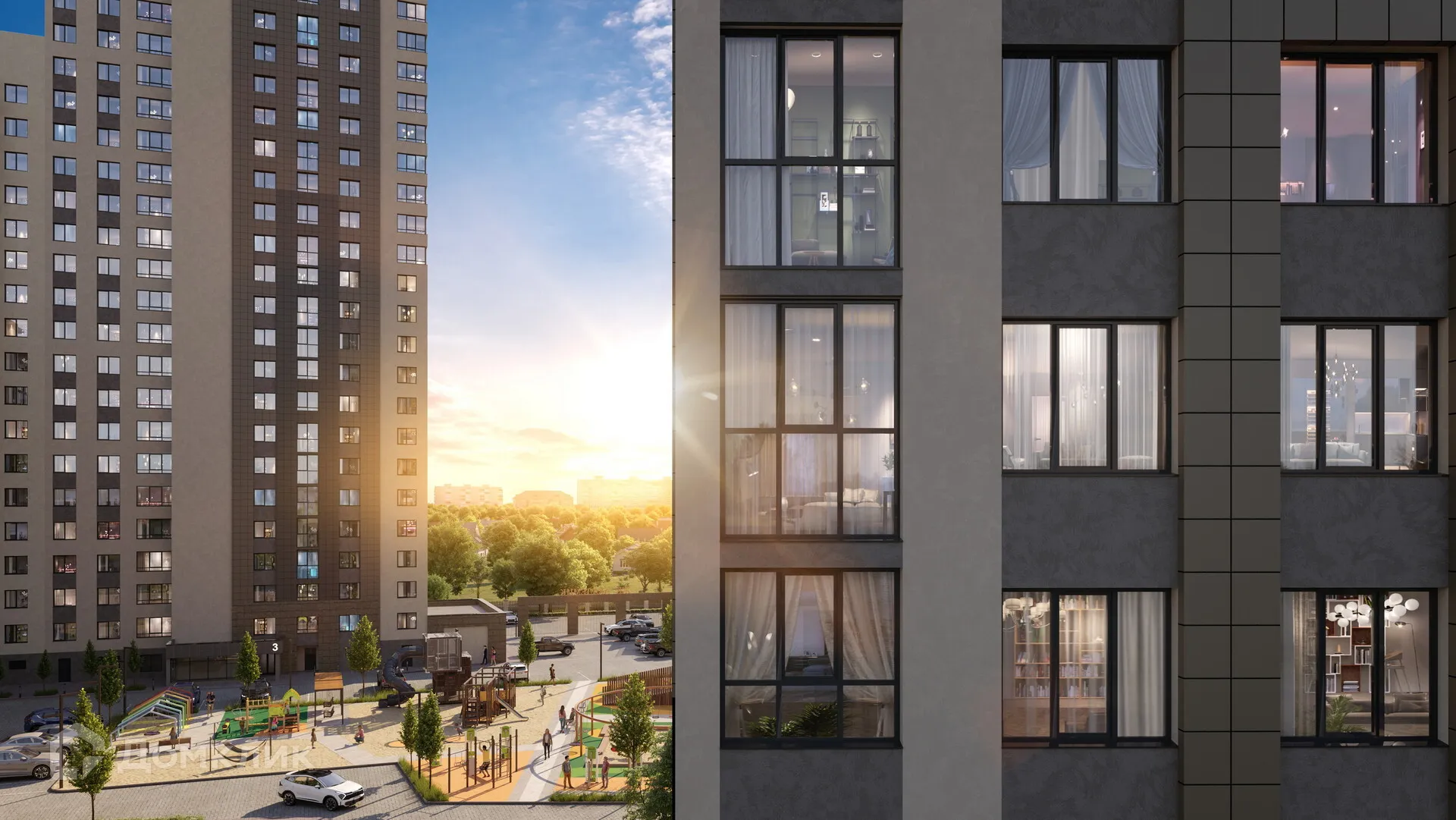 Планировка 2-комнатной квартиры 52.58 м² в ЖК "Академик", г. Рязань — фото 7