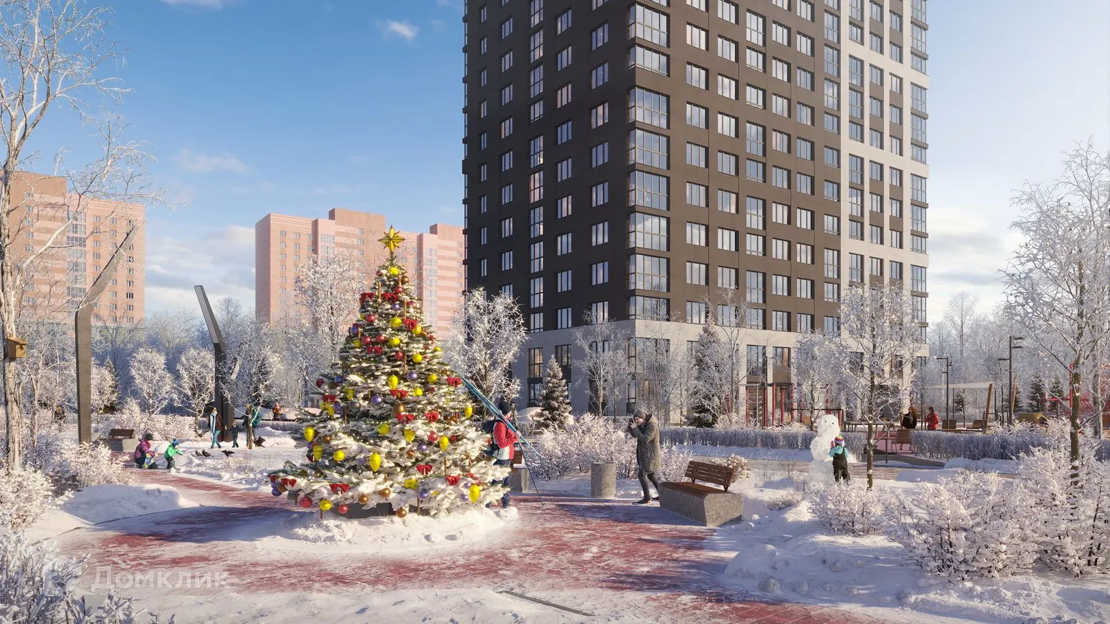 Планировка 2-комнатной квартиры 56.25 м² в ЖК Космос, г. Рязань — фото 1