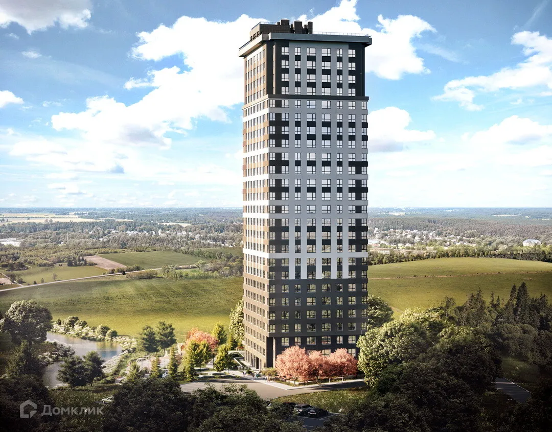 Планировка 2-комнатной квартиры 69.11 м² в ЖК Дом по Московское шоссе, г. Рязань — фото 3