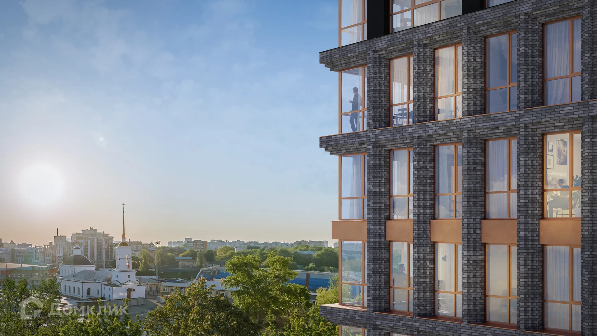 Планировка 1-комнатной квартиры 65.81 м² в ЖК МЕДНЫЙ, г. Рязань — фото 6