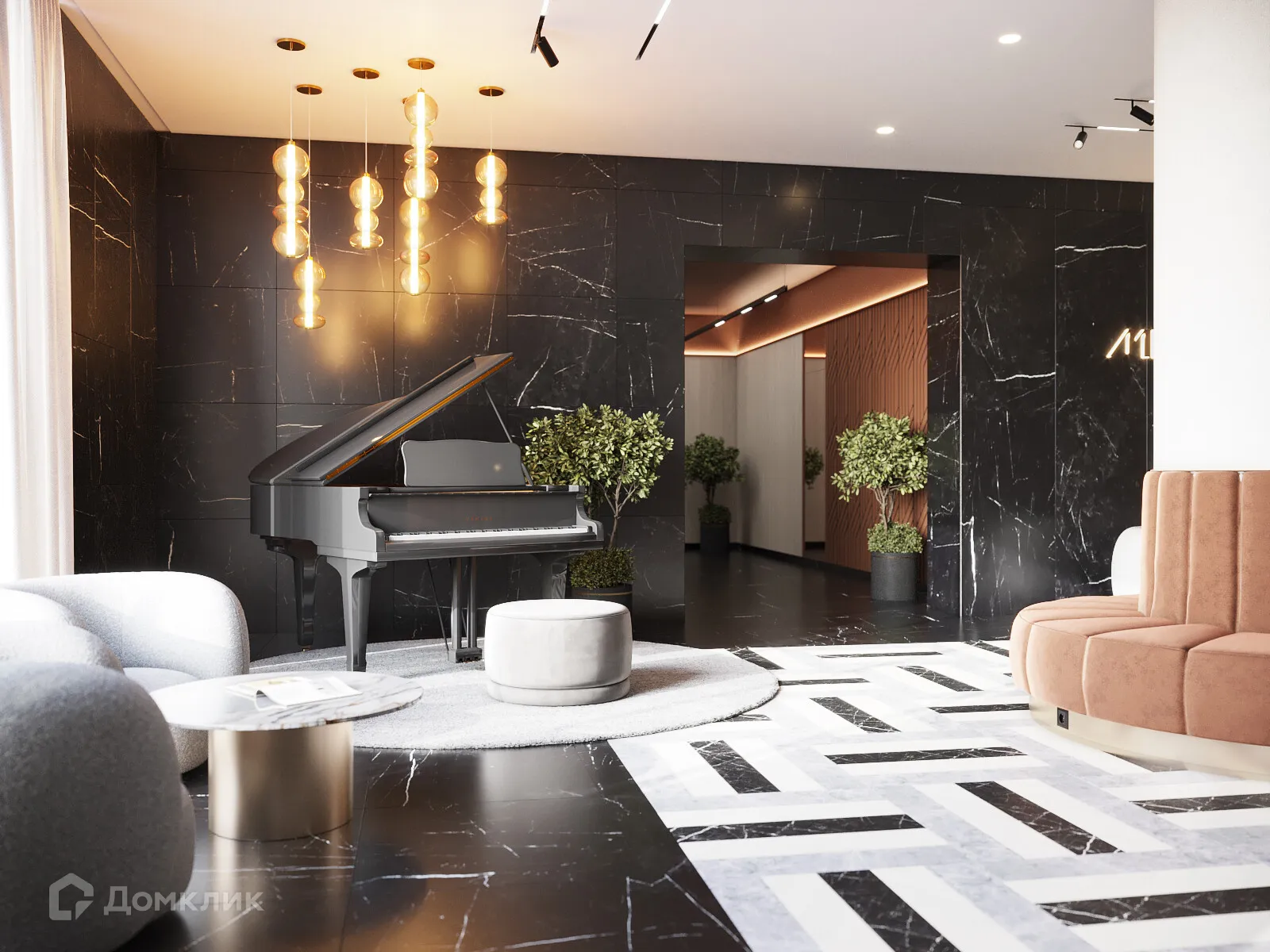 Планировка 1-комнатной квартиры 65.81 м² в ЖК МЕДНЫЙ, г. Рязань — фото 12