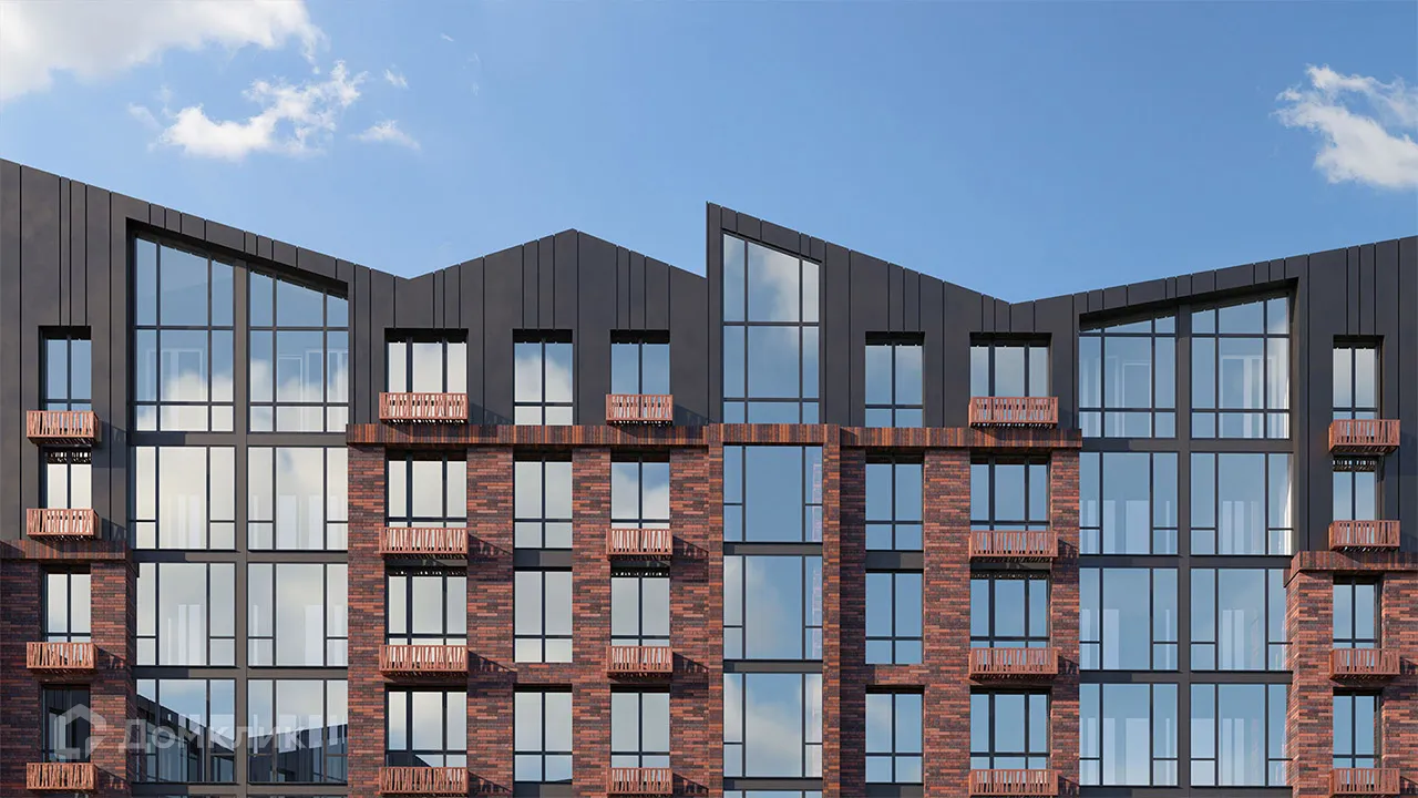 Планировка 1-комнатной квартиры 60.4 м² в ЖК Окская стрелка, г. Рязань — фото 2