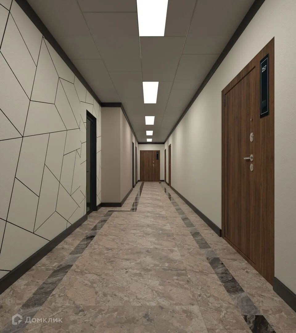 Планировка 2-комнатной квартиры 52.58 м² в ЖК "Академик", г. Рязань — фото 9