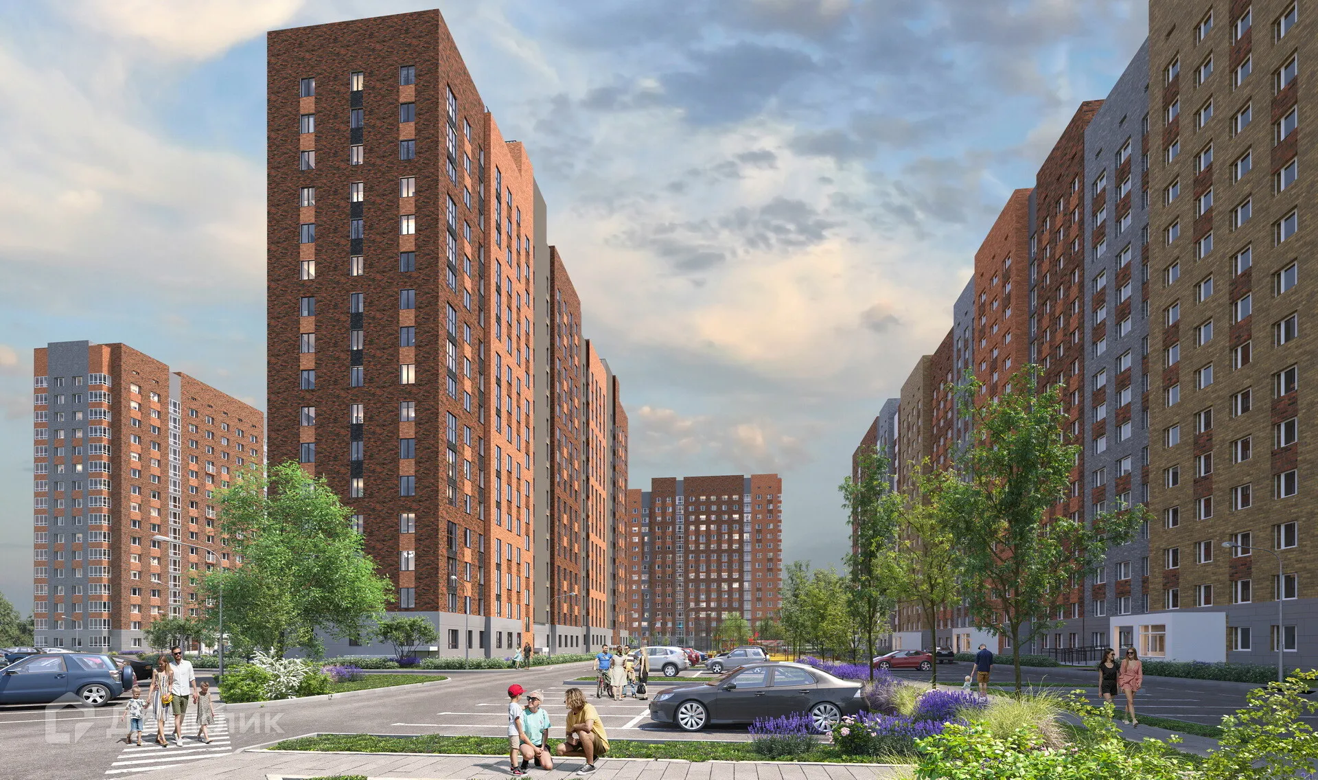 Планировка 1-комнатной квартиры 31.7 м² в ЖК "Бирюзова Парк", г. Рязань — фото 5